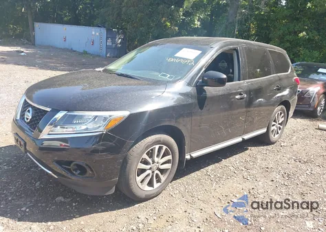 2013 Nissan Pathfinder S из США, поврежденный, VIN 5N1AR2MM6DC671742